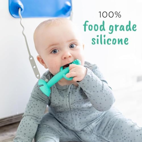 Busy Baby Teething Spoon is Dishwasher Safe in Food Grade Silicone - Image 2
