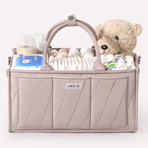 Diaper Caddy Organizer – Portable Storage Basket by VKSAO