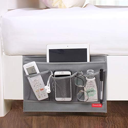 Bedside Caddy, Table Cabinet Storage Organizer, 4 Pockets - Image 5