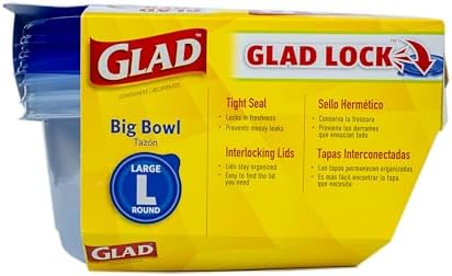 Glad GladWare Big Bowl Food Storage Containers, 48 Oz - Image 6