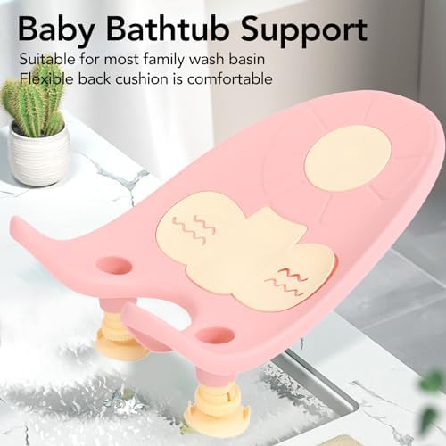 Fafeicy Baby Bath Support Detachable Storage, Prevent Slip, Easy Bathing - Image 3