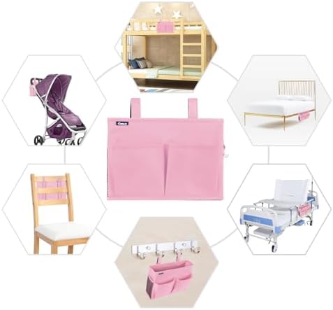 Surblue Caddy Hanging Organizer Bedside Storage Bag - Image 7