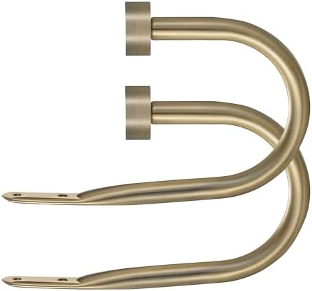 Premium Curtain Holdback, Quality Metal Decorative Curtain Holdbacks by Mayrhyme