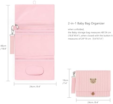 Baby Diaper Bag Organizer Pouches - Image 4