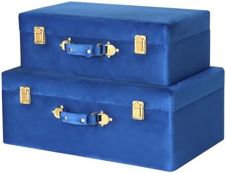 HofferRuffer Velvet Storage Trunks by HofferRuffer