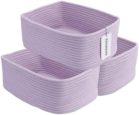 XUANGUO Small Woven Storage Baskets by XUANGUO