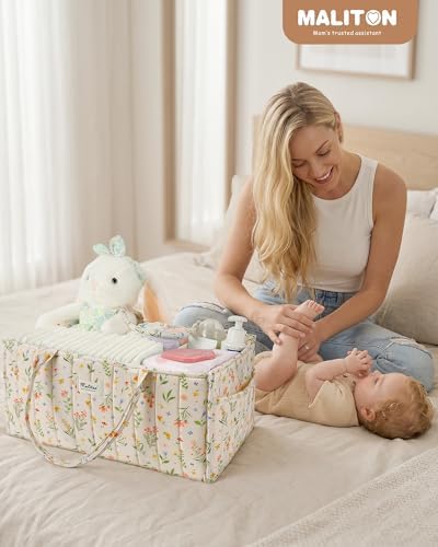 Maliton Diaper Caddy Organizer - Image 2