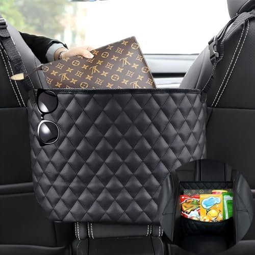 Car Net Pocket Handbag Holder，Purse Holder by SunlightXS