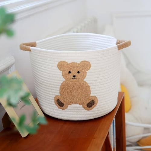Cotton Rope Basket Toy Storage Baskets - Image 2