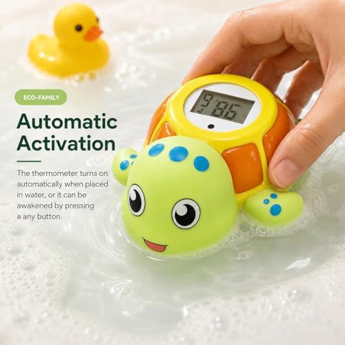 Lying Turtle Water Proof Baby Bath Thermometer - Image 5