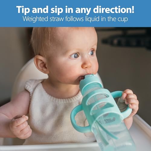 Dr. Brown's Narrow Sippy Straw Bottle - Image 2