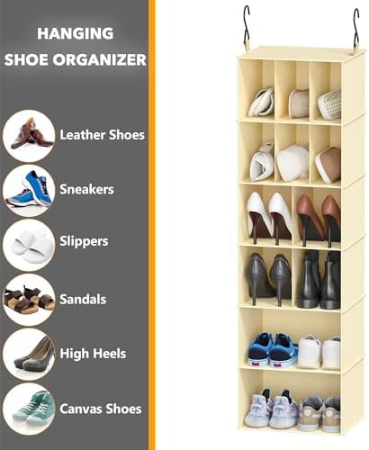 SpaceAid 2 Pack Hanging Closet Organizer and Storage - Image 6