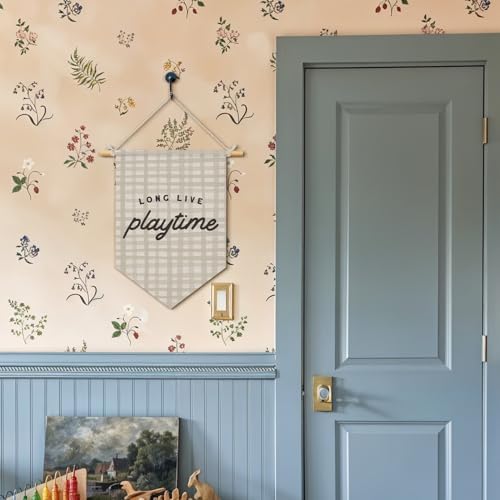 Playroom Decor, Boys Toddler Boy Room Decor, Long Live Playtime Wall Hanging - Image 2