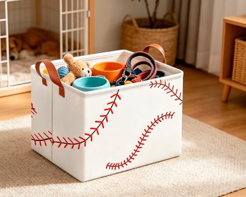 CLOCOR Rectangular Storage Basket Empty, Waterproof Storage Bin - Image 2