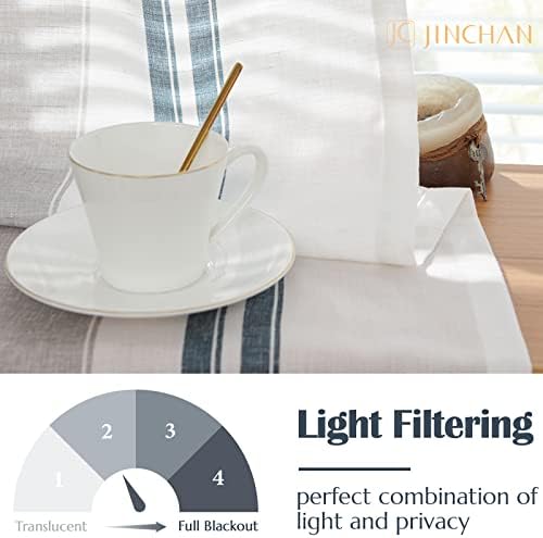 jinchan Linen Pencil Stripe Valances - Image 5
