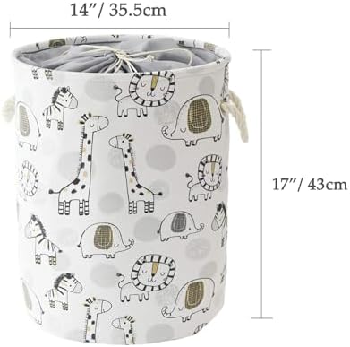 Baby Hamper Kids Laundry Basket Nursery Hamper Stuff animal Organizer, Toy - Image 5