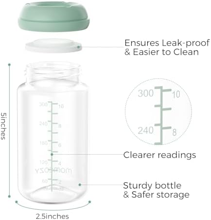 Momcozy Natural Baby Bottles, BPA Free Breast Milk Container - Image 6