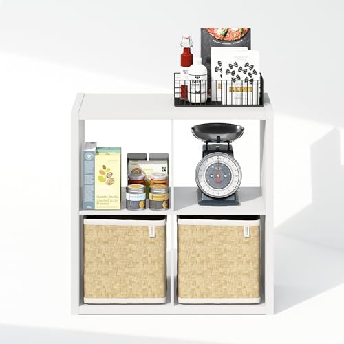 Furinno Cubic Extra Thick 4-Cube Closet Organizers and Storage - Image 6