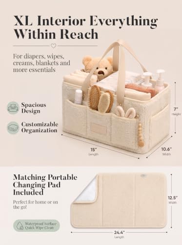 Baby Diaper Caddy Organizer - Image 5