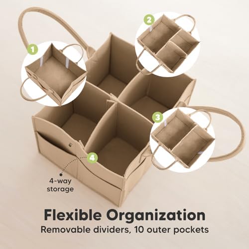 KeaBabies Baby Diaper Caddy Organizer - Image 4