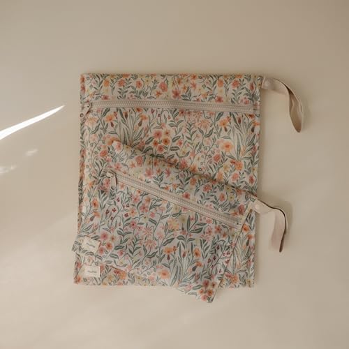 mushie Water Resistant Wet Bags | Large & Small Reusable Storage Bag - Image 3