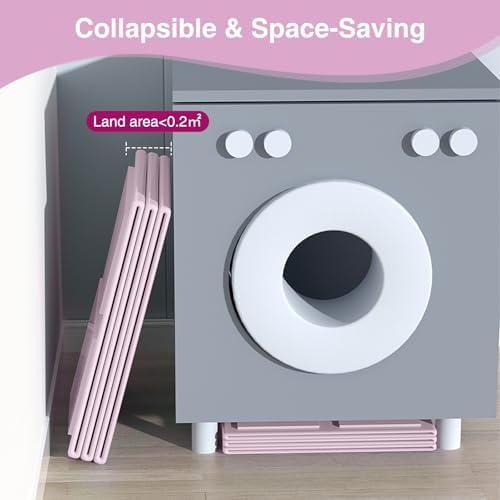 Portable Folding Baby Bath Tub, 29.5L x 17.7W x 9.8H inches, Suitable - Image 2