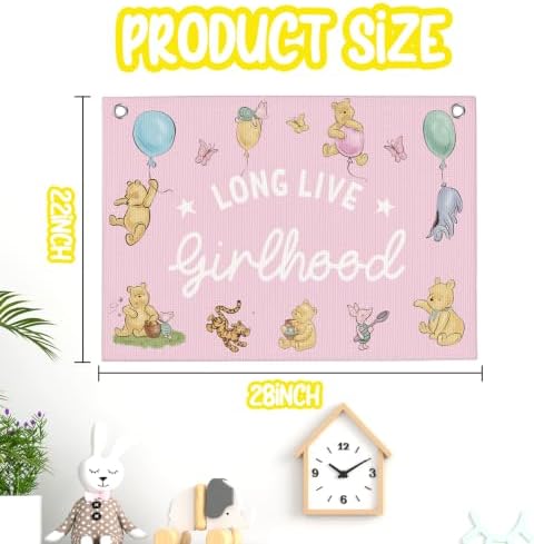 Long Live Girlhood Banner Toddler Girl Room Decor - Image 2