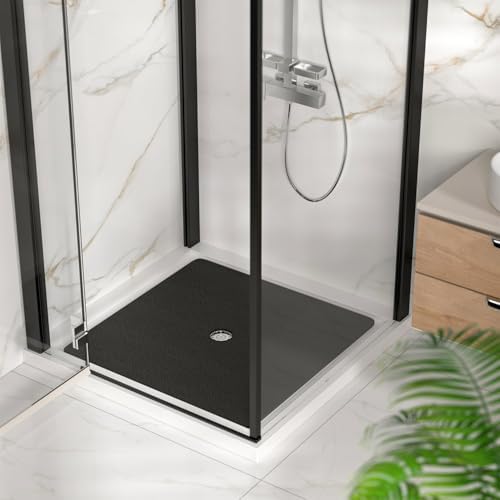 HITSLAM Square Shower Mat, 36 x 36 Inch Non Slip Bath Mat - Image 3