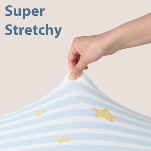 Baby Bedside Bassinet Sheets Fitted, 33”x20” Compatible - Image 4