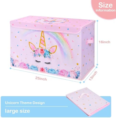 WERNNSAI Unicorn Toy Box - Image 3