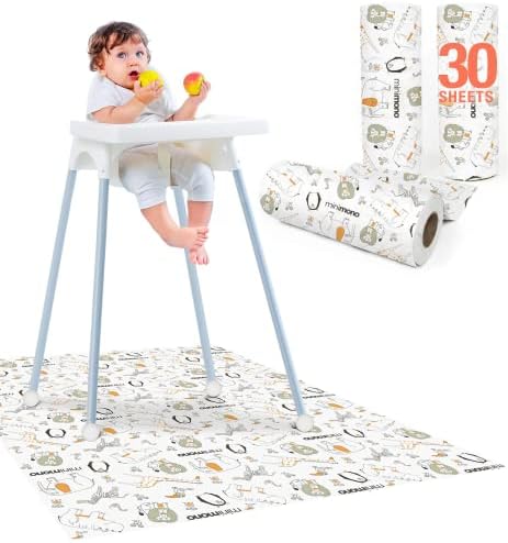 Minimono Baby Splat Mat for Under High Chair by Minimono