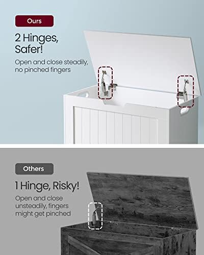 VASAGLE Storage Chest, 29.9 Inches Width Bench - Image 5