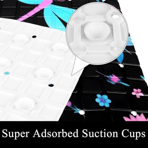 Non Slip Shower Mat Bathtub Mat 15.1x26.8 Inch, Quick Dry Bath Mat - Image 3