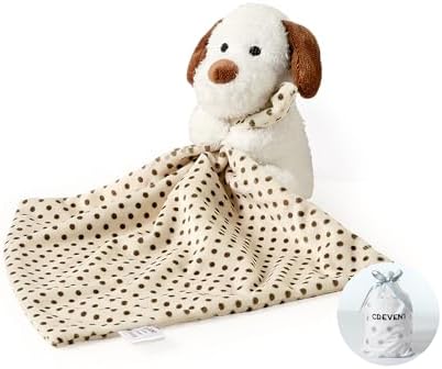 CREVENT Soft Plush Animal Face Security Blankets by CREVENT
