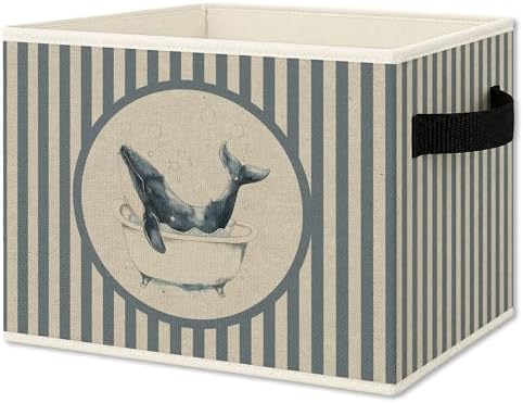 Whale Bathroom Foldable Storage Bins Box by Unknown