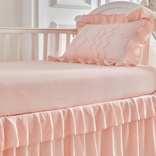 AIKASY The Ruffled Shabby Crib Bedding Set - Image 7