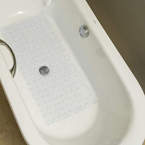 WELTRXE Non Slip Bath Mat Pebbles Bathtub Mat - Image 7