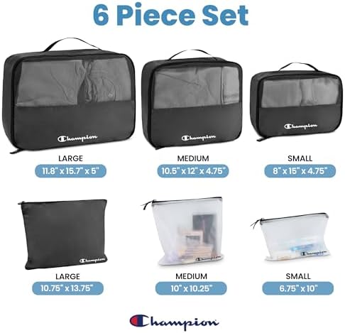 Champion Packing Cubes for Travel - Image 2