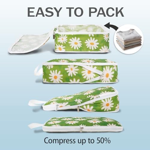 4 Pcs Compression Packing Cubes, Packing Cubes - Image 2