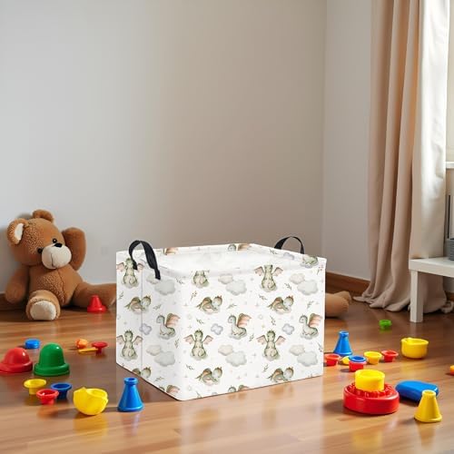 Rectangular Baby Girl Basket Kids Baby Storage Basket Storage Bin Organizer Box - Image 4