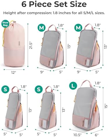 BAGSMART Compression Packing Cubes - Image 2