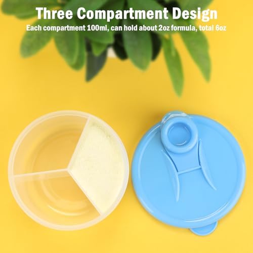 Accmor Baby Formula Dispenser On The Go, Rotating Formula Container to Go - Image 4