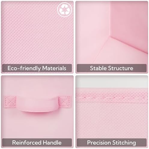 GRANNY SAYS 13 Inch Cube Storage Bins, Pastel Color - Image 5