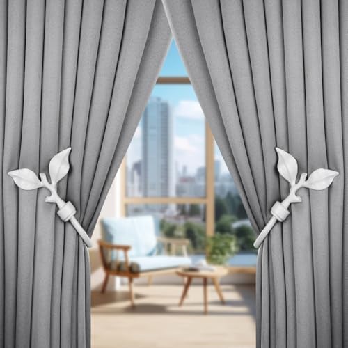 SUQ I OME Leaf Shaped Curtain Holdbacks, 1 Pair - Image 7