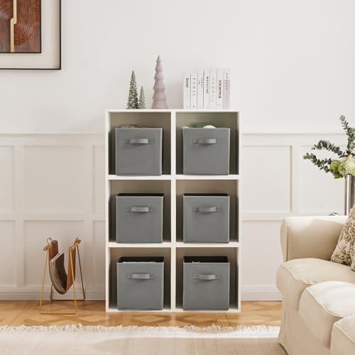MAX Houser 6 Pack Foldable Fabric Storage Bins - Image 5