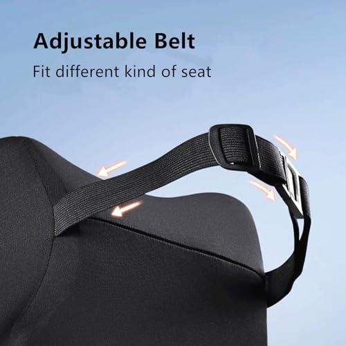 2 Pack Car Neck Pillow Support, Memory Foam Neck Rest Cushion Headrest - Image 5