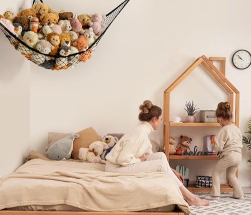Stuffed Animal Storage Hammock Net Corner - Image 3