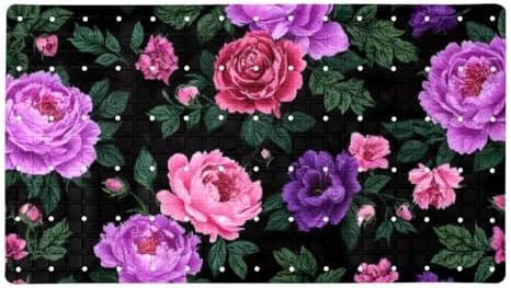 Non Slip Shower Mat Bathtub Mat 15.1x26.8 Inch, Quick Dry Bath Mat by Anna+Cowper