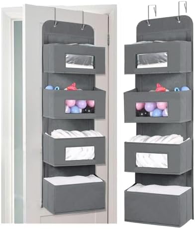 MAX Houser 4-Shelf Over The Door Hanging Organizer by MAXHouser