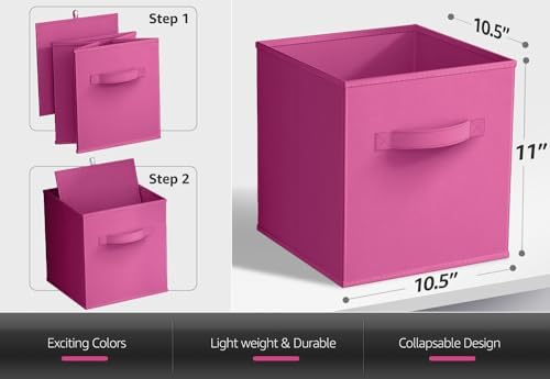 Sorbus Fabric Storage Cubes - Image 3